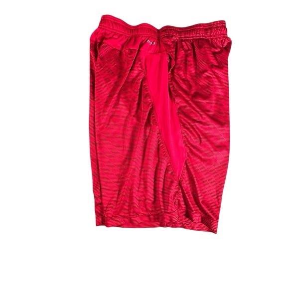 Nike Dri-FIT Red Athletic Shorts Men's Size L Performance Training Gym Running - Picture 6 of 9